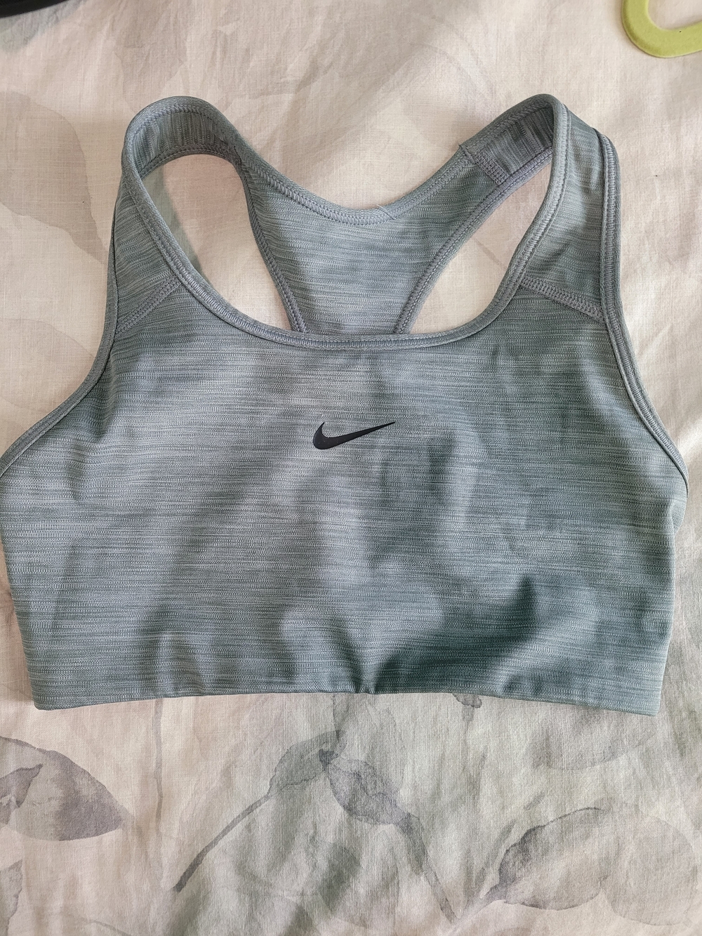 Nike Grey Racerback Training Sports Bra